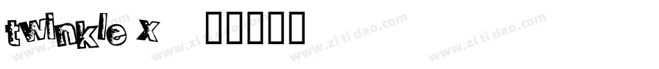 Twinkle-x080字体转换 Twinkle-x080字体转换