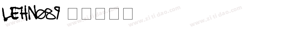 LEHN089字体转换