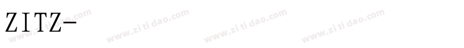 ZITZ字体转换