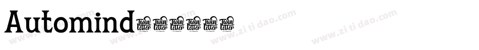 Automind字体转换