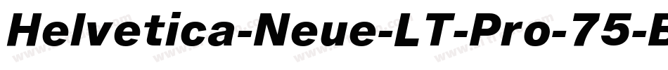 Helvetica-Neue-LT-Pro-75-BdOu-2字体转换