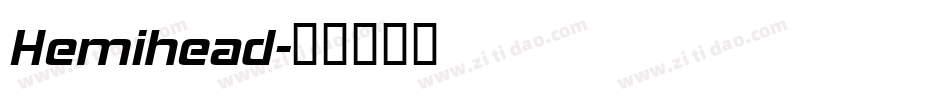 Hemihead字体转换
