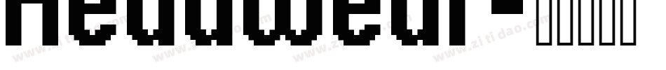 HeadWear字体转换