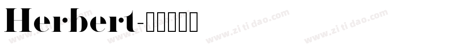 Herbert字体转换