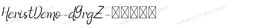 HeristDemo-d9rgZ字体转换