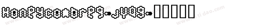 Honeycombreg-jVq9字体转换