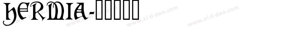HERMIA字体转换