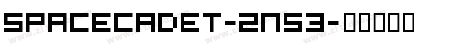Spacecadet-2n53字体转换