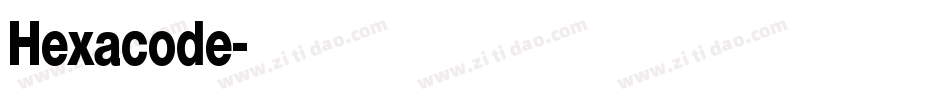 Hexacode字体转换