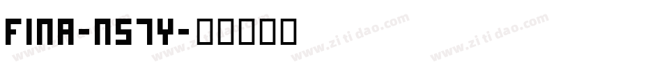 Fina-n57Y字体转换