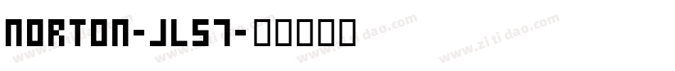 Norton-jL57字体转换