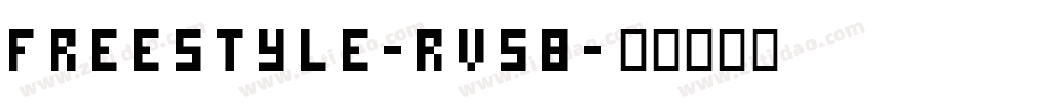 Freestyle-rv58字体转换