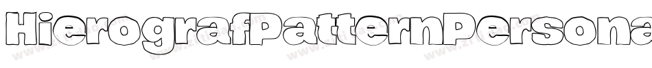 HierografPatternPersonalUse-26eW字体转换 HierografPatternPersonalUse-26eW字体转换
