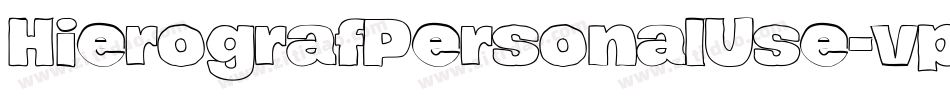 HierografPersonalUse-vprZ字体转换