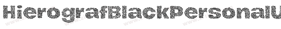 HierografBlackPersonalUse-M5Mp字体转换 HierografBlackPersonalUse-M5Mp字体转换