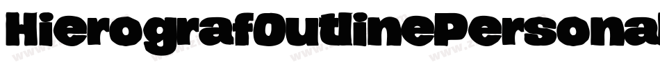 HierografOutlinePersonalUse-KAYW字体转换