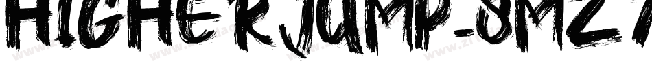 HigherJump-8MZ7M字体转换