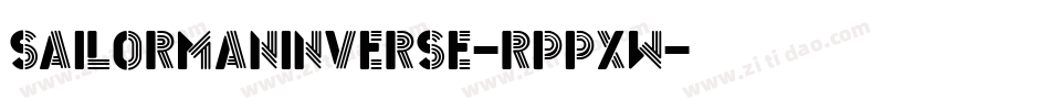 SailormanInverse-RppxW字体转换