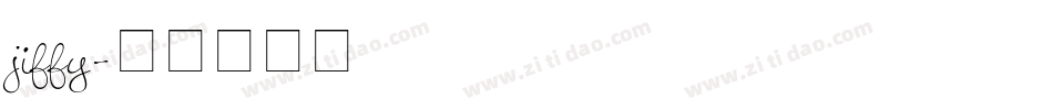 jiffy字体转换