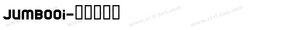 jumbooi字体转换