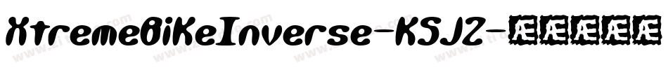 XtremeBikeInverse-K5JZ字体转换