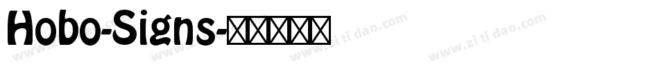 Hobo-Signs字体转换