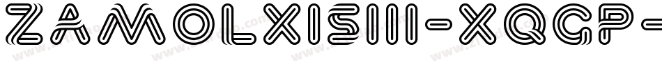 ZamolxisIii-XqGP字体转换