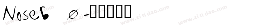 Noseb_0字体转换