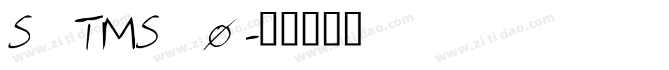 S_TMS_0字体转换
