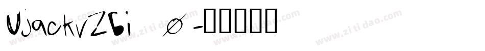 Ujackv2bi_0字体转换