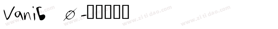 Vanib_0字体转换