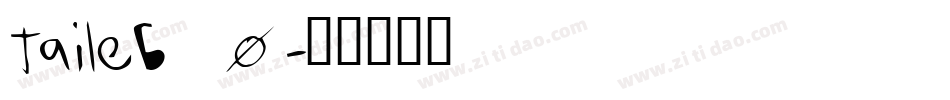 taileb_0字体转换