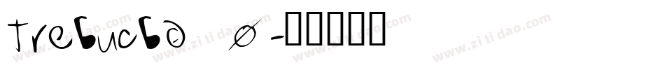 trebucbd_0字体转换