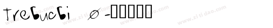trebucbi_0字体转换