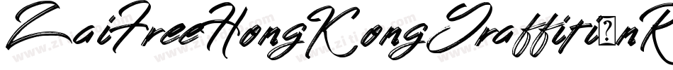 ZaiFreeHongKongGraffiti-nRrZ4字体转换