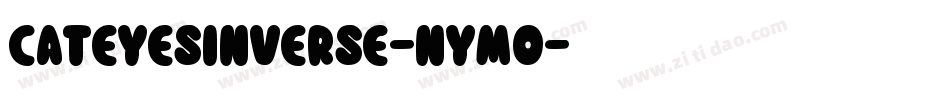 CatEyesInverse-nym0字体转换