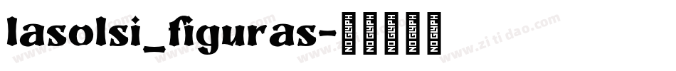 lasolsi_figuras字体转换