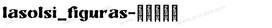 lasolsi_figuras字体转换