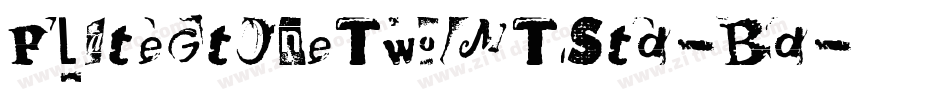 PlateGtOneTwoMTStd-Bd字体转换
