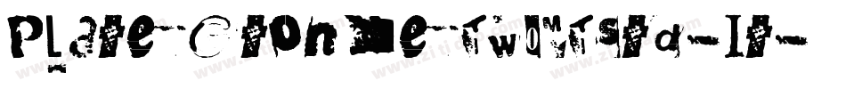 PlateGtOneTwoMTStd-It字体转换