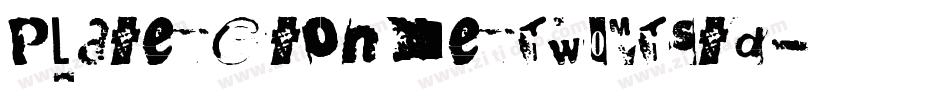 PlateGtOneTwoMTStd字体转换