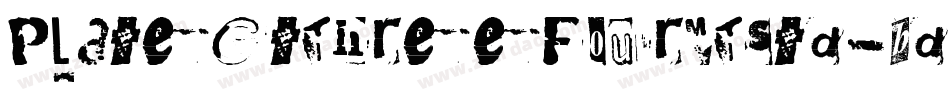 PlateGtThreeFourMTStd-Bd字体转换