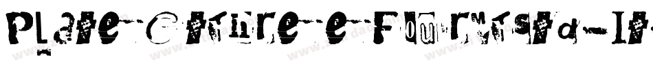 PlateGtThreeFourMTStd-It字体转换