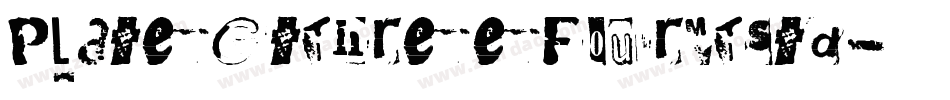 PlateGtThreeFourMTStd字体转换