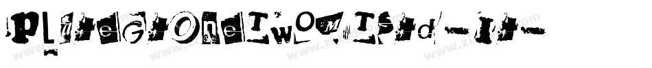 PlateGtOneTwoMTStd-It字体转换