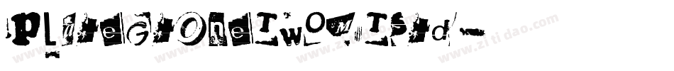 PlateGtOneTwoMTStd字体转换