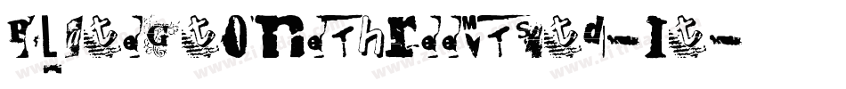 PlateGtOneThreeMTStd-It字体转换