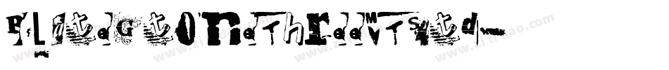 PlateGtOneThreeMTStd字体转换