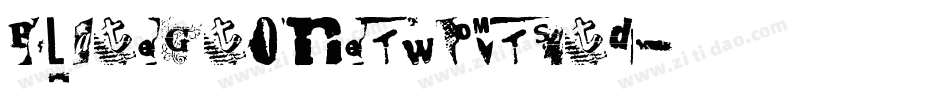 PlateGtOneTwoMTStd字体转换