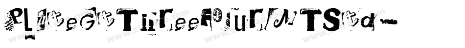 PlateGtThreeFourMTStd字体转换